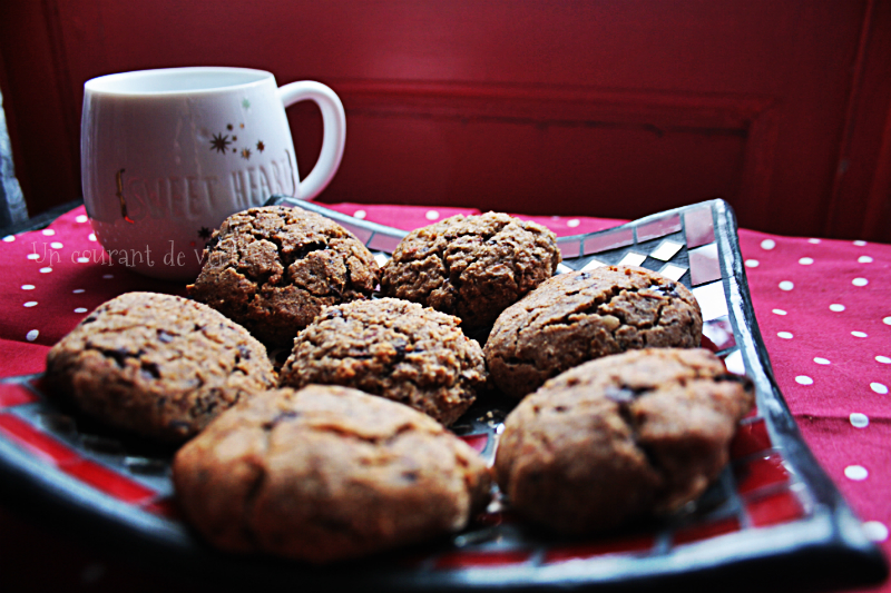 Cookies ultra moelleux à l’okara {sans gluten}